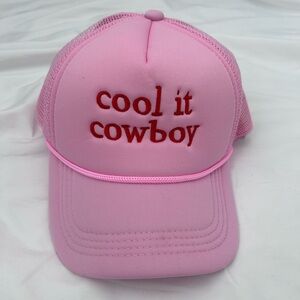 Forever 21 Pink Mesh Cap